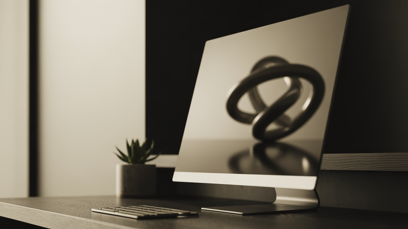 AI-generated text being refined by human hands, showing the transformation from generic to specific copy