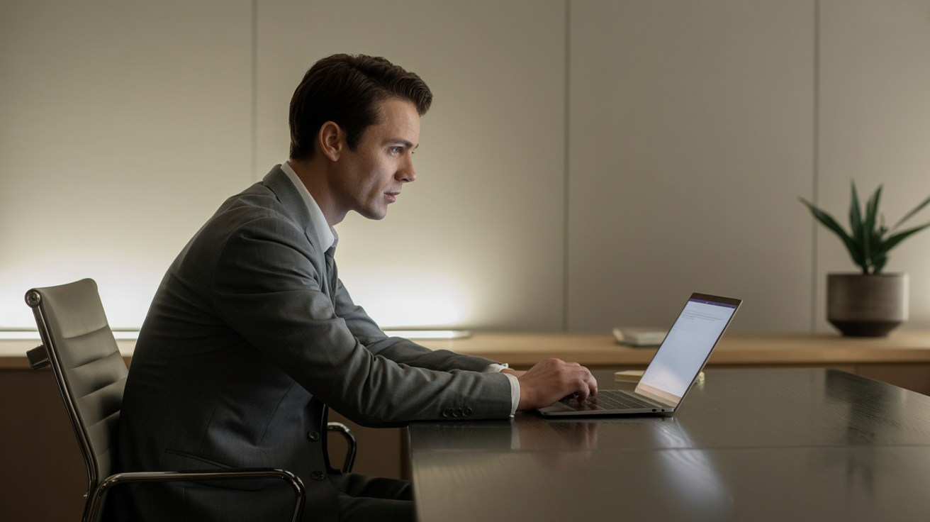 Common AI copywriting errors being identified and corrected, red marks on generic text