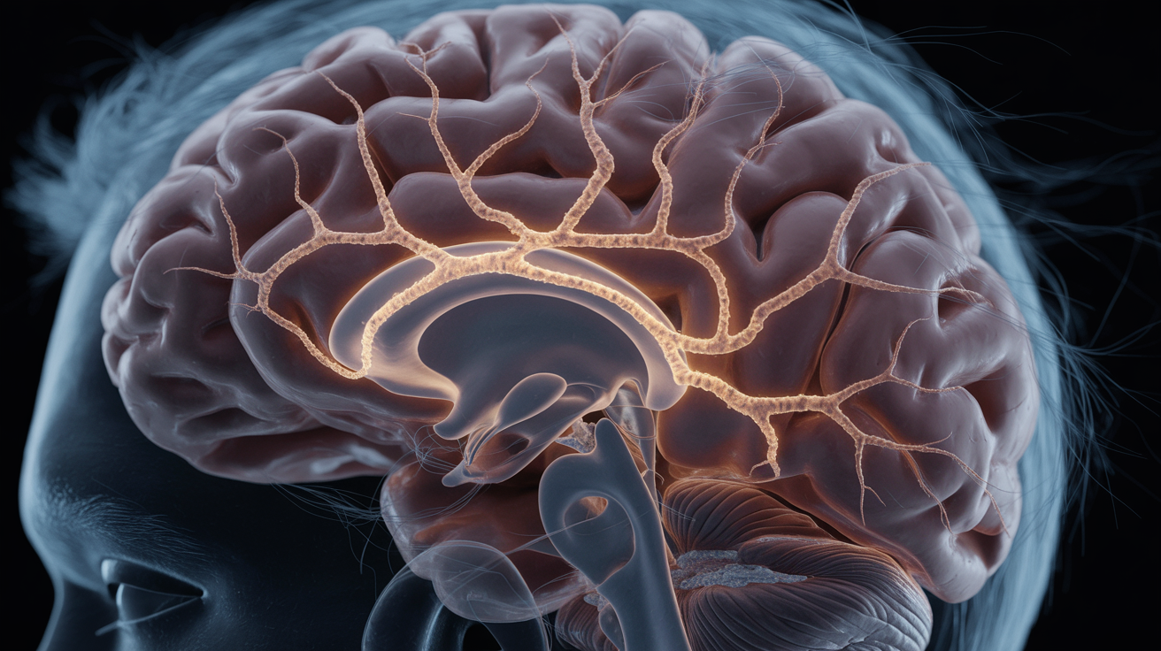 Human brain with interconnected pathways showing mental shortcuts and decision-making patterns