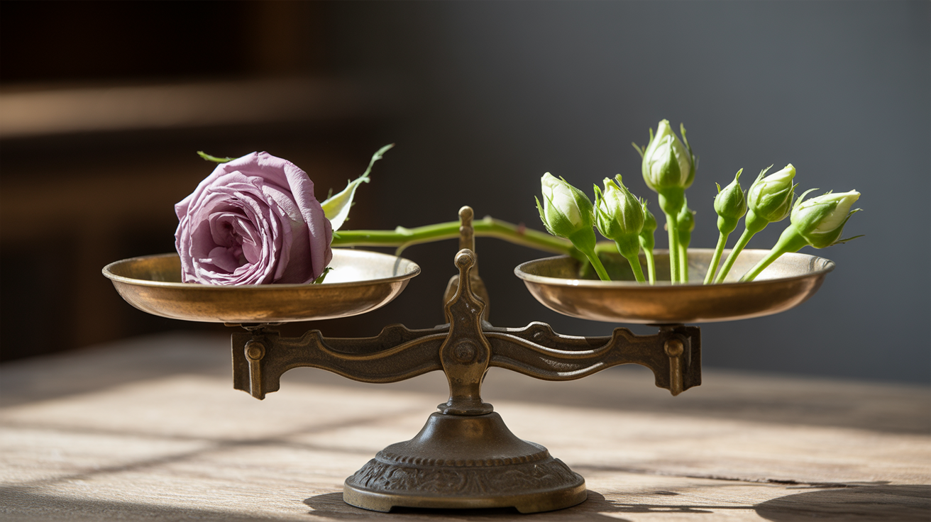 Loss aversion showing same outcome framed as gain versus loss