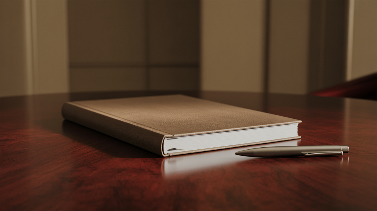 Professional services proposal document being reviewed with fee structure and engagement terms visible