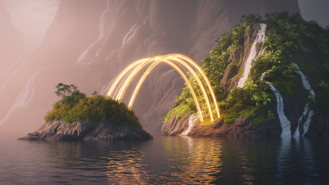 Desire creating bridge between current state and aspirational future