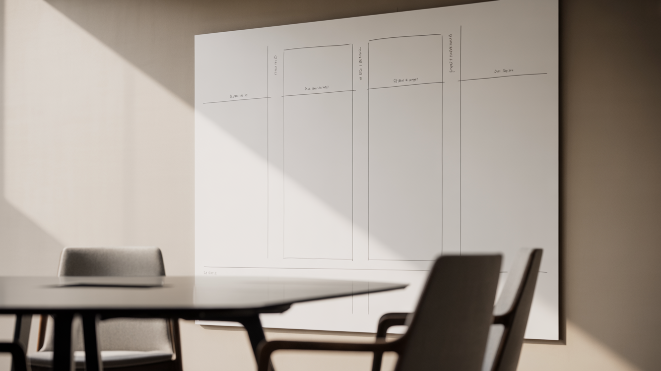 FAB framework diagram showing the progression from features to benefits