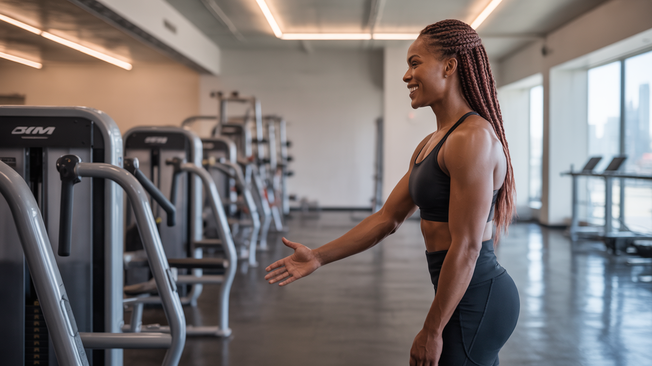 Fitness studio connecting with members through content