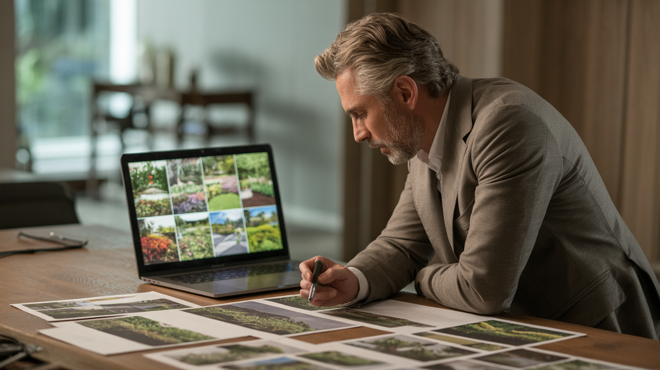 Landscaping content strategy and planning