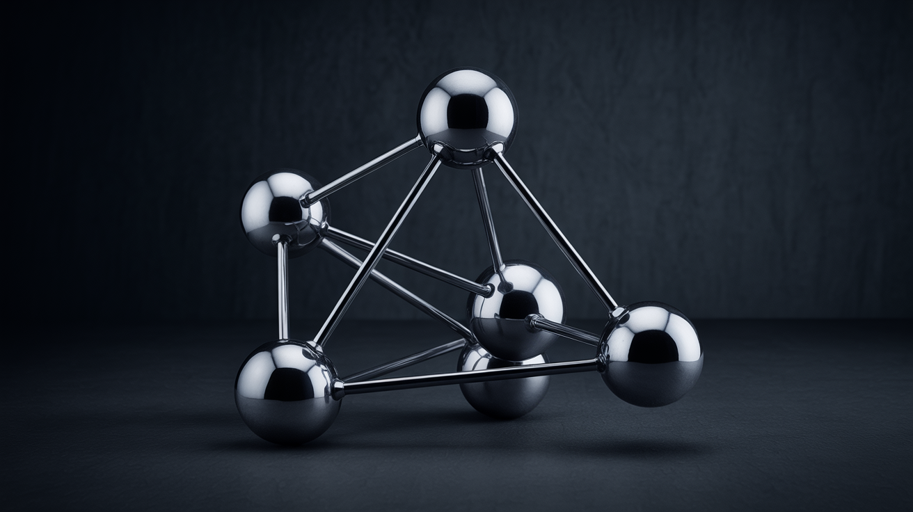 Simple streamlined blog system diagram with only essential components, minimal viable approach to content marketing