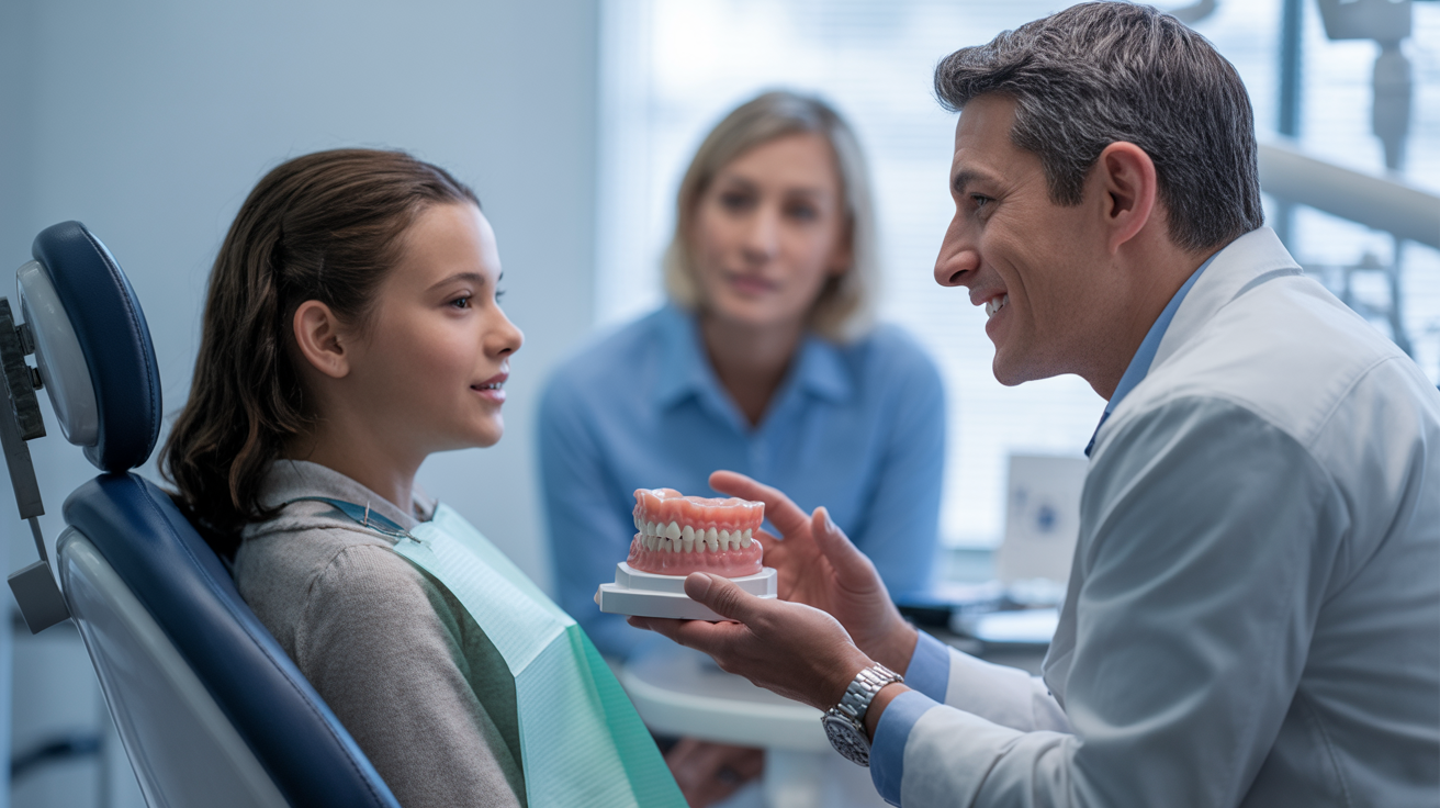 Orthodontist connecting with patients through content