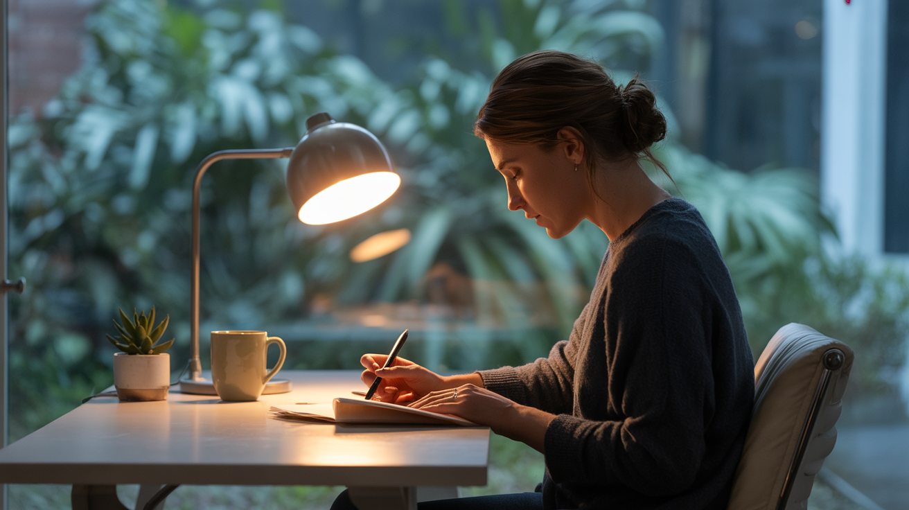 Writer applying PPPP framework to persuasive content