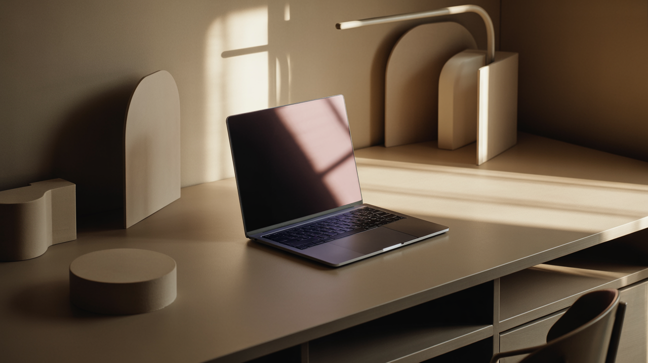 Writer structuring blog post for maximum scannability