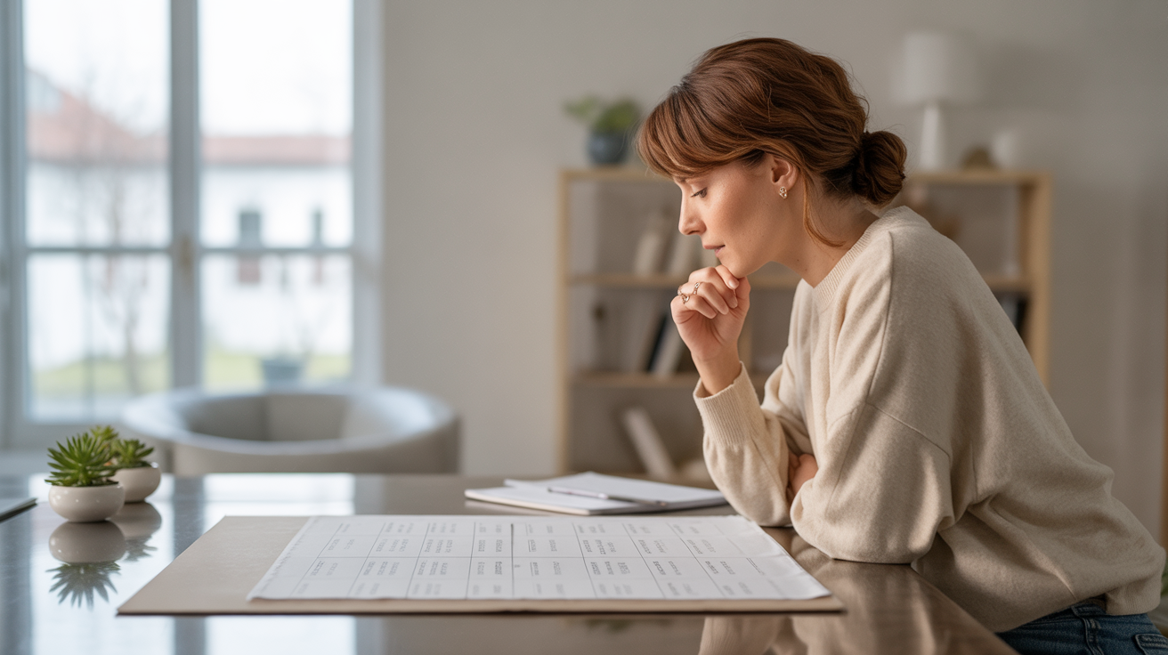 Course creator planning blog content strategy with templates